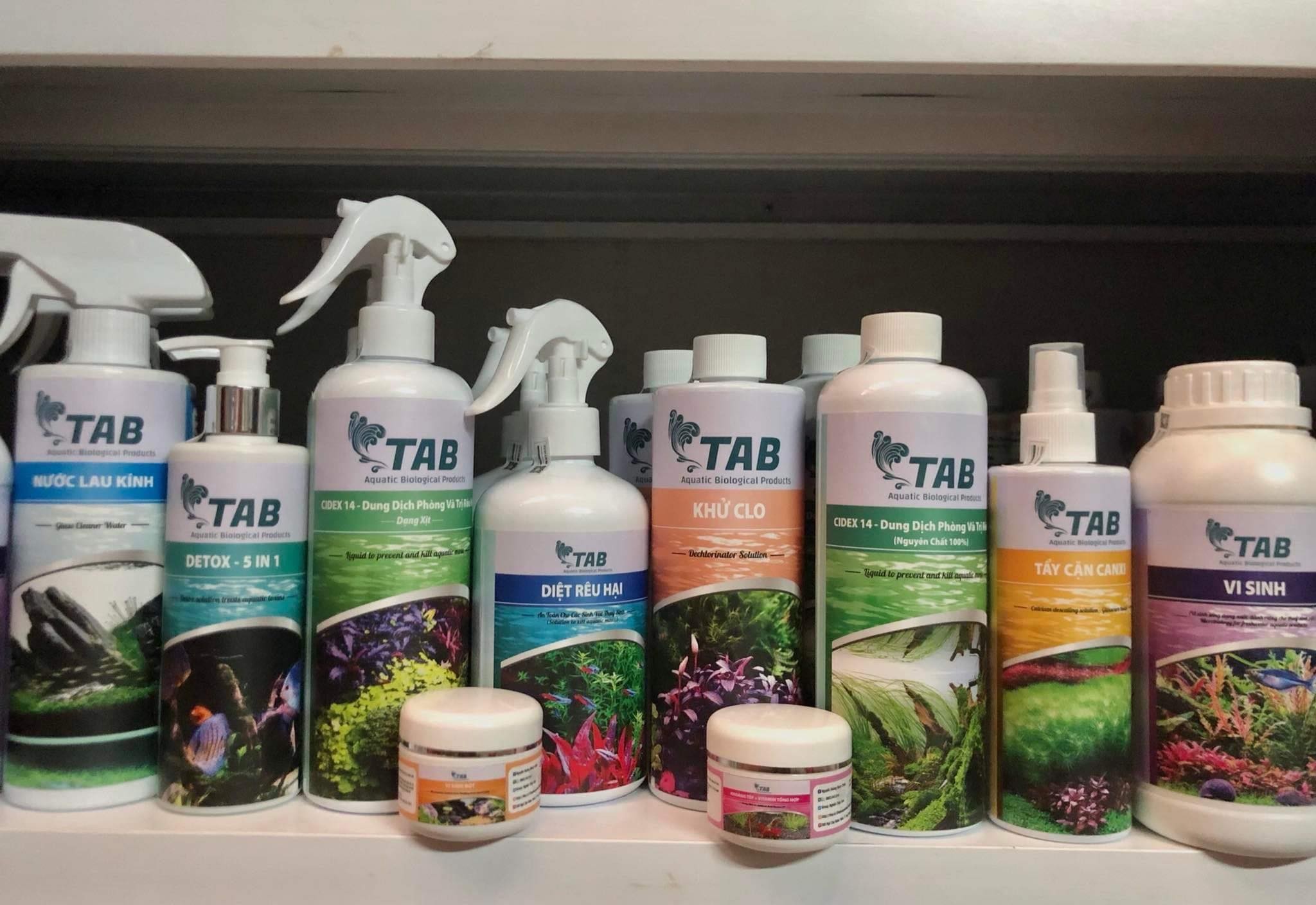 Phân nước Đa lượng - Vi lượng TAB cung cấp dinh dưỡng cho cây thủy sinh